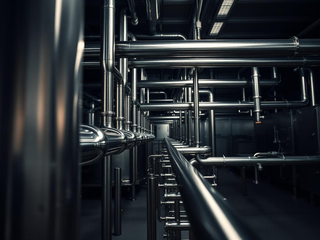 3-A sanitary piping for food processing.
